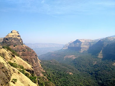 Shutterstock : Shivthar Ghal is situated in the scenic Varandha Ghat of the Sahyadri Mountains in Maharashtra