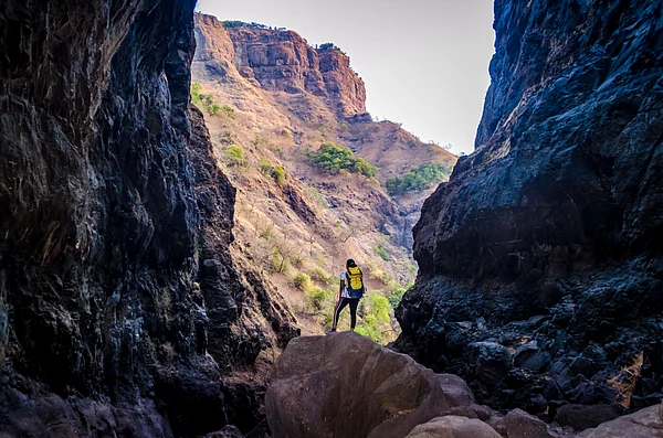 Shutterstock : Sandhan Valley trek in the Western Ghats