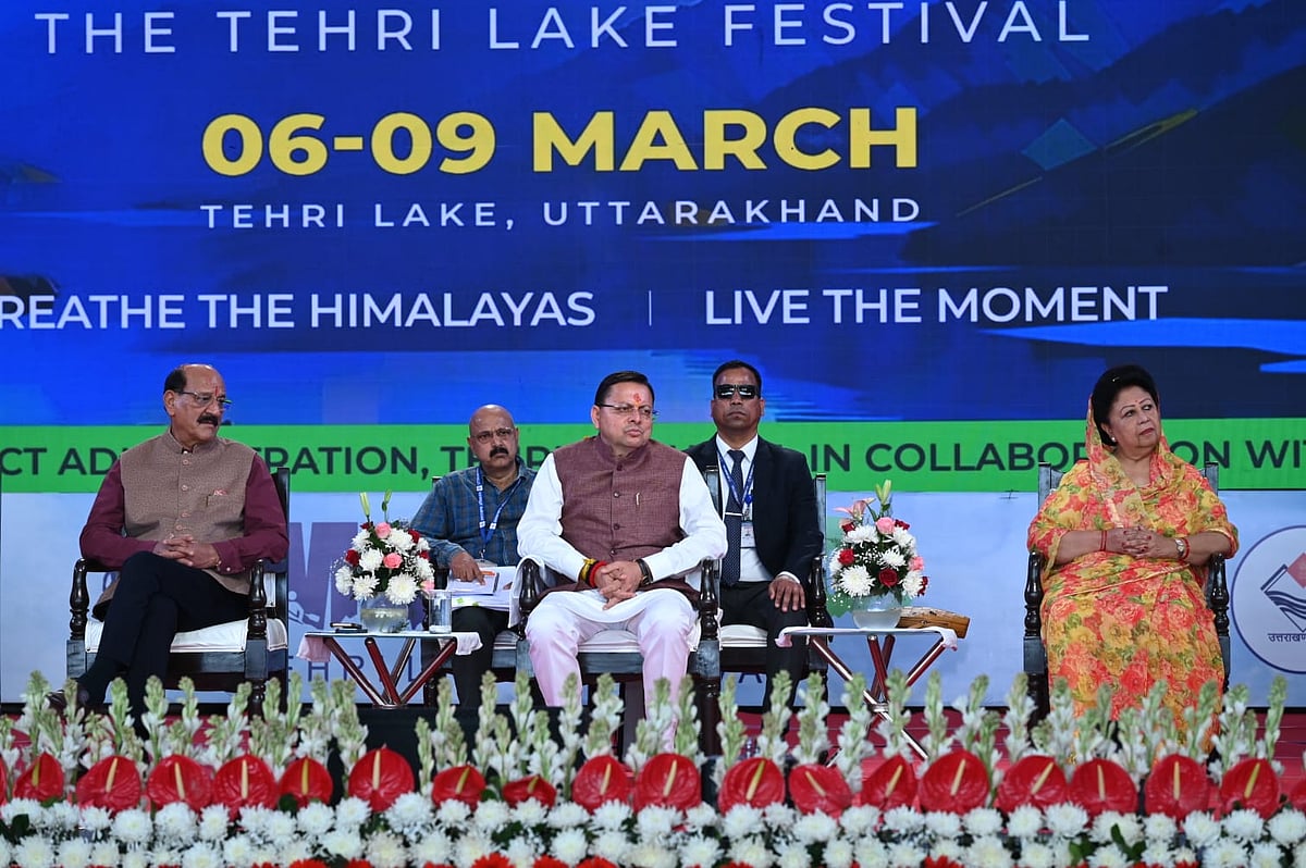 Inauguration ceremony of the Himalayan O₂ – Tehri Lake Festival in Uttarakhand