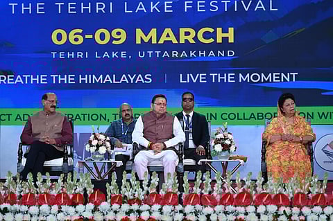 Inauguration ceremony of the Himalayan O₂ – Tehri Lake Festival in Uttarakhand