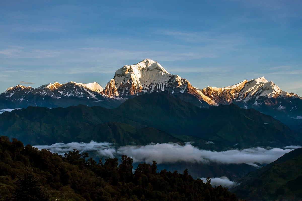 Dhaulagiri from Ghorepani 