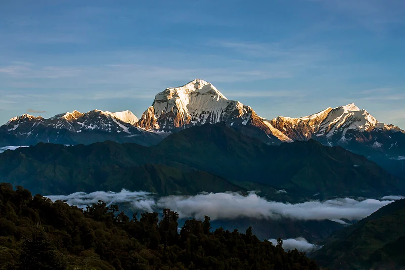 Dhaulagiri from Ghorepani