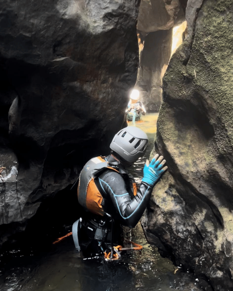 Exploring Upper Shonghang Canyon in Syntung Village