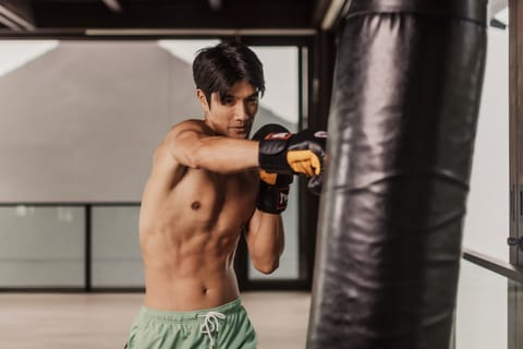Thai Boxing Class at Kimpton Kitalay Samui