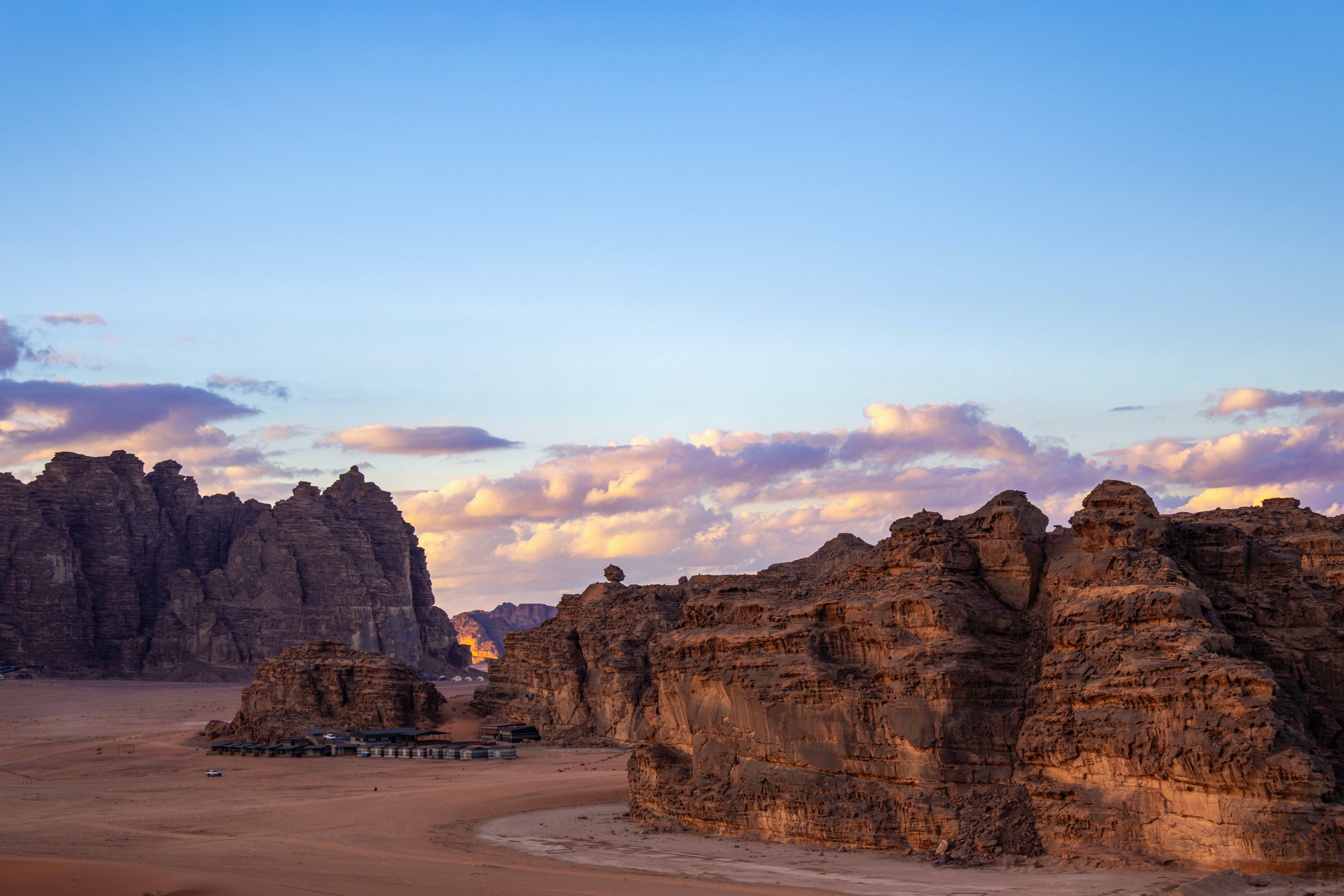 A view of Wadi Rum