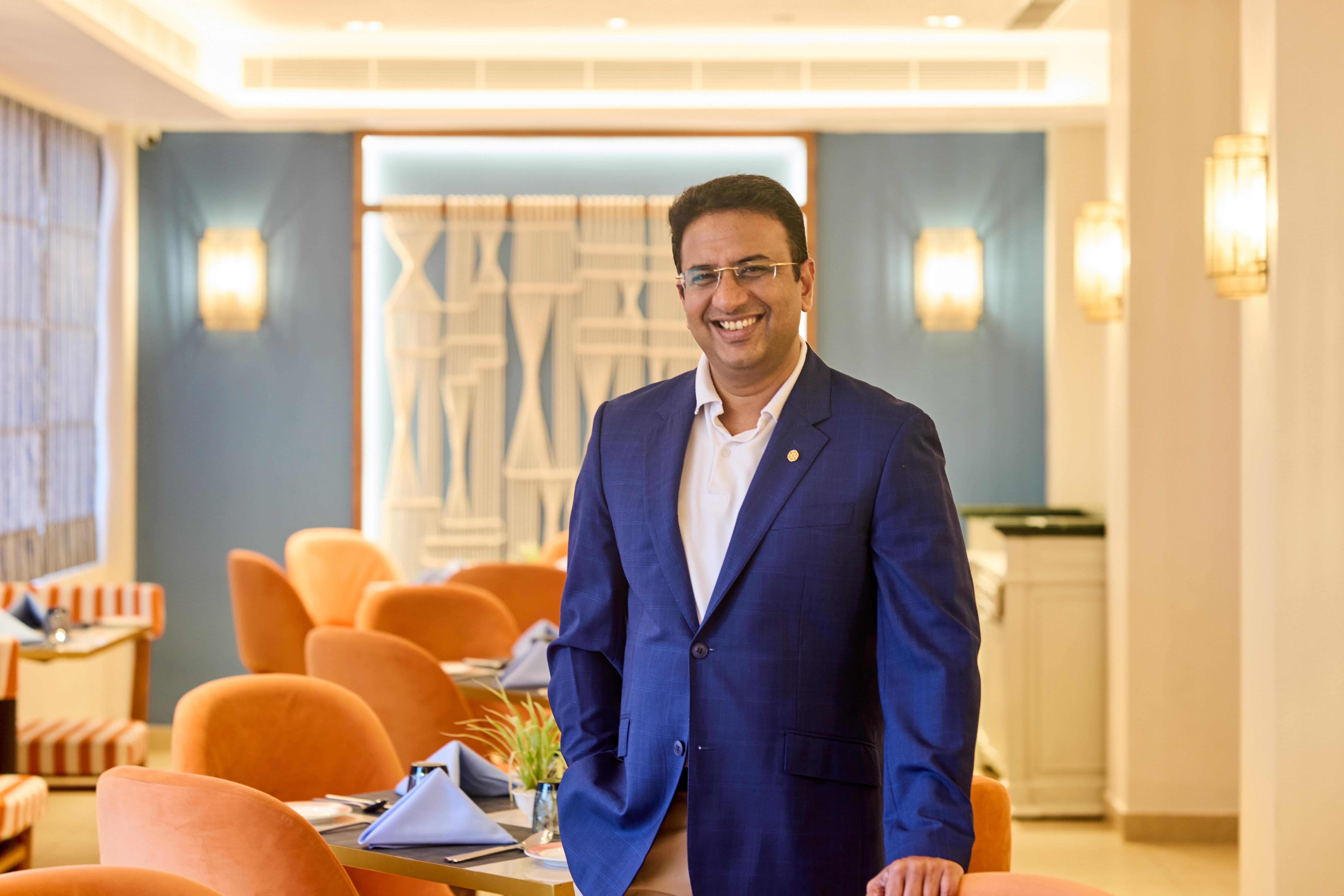 General Manager Sibi Mathew of Taj Bentota