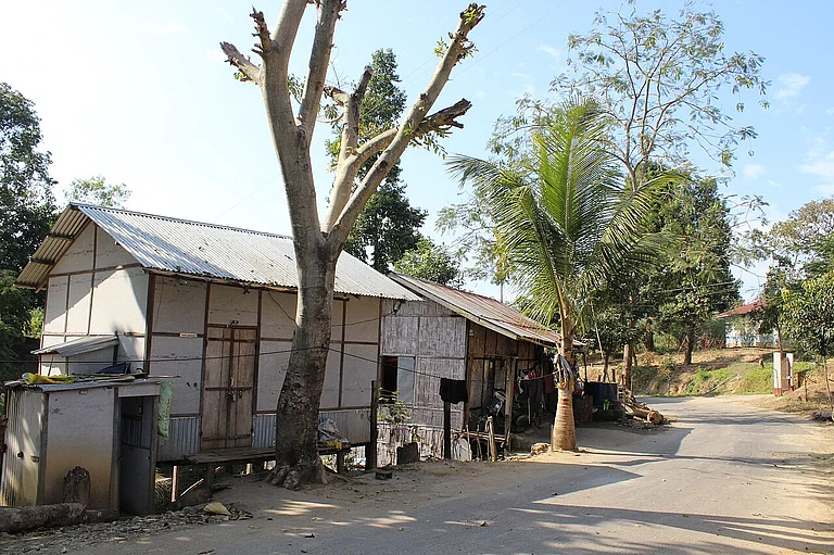 Lengpui town in Mizoram - Grandoodle/Wiki Commons