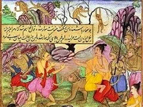 An excerpt from Persian Ramayana