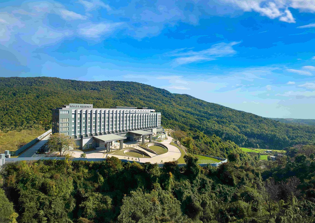Aerial Facade of the resort
