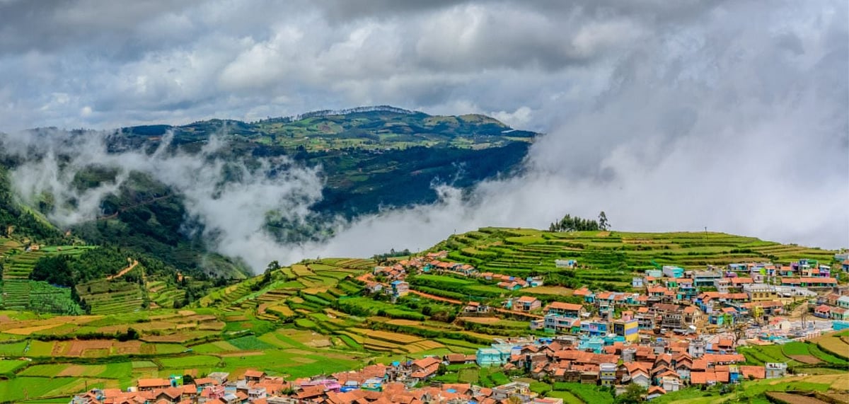 Landscape of Ooty, Tamil Nadu