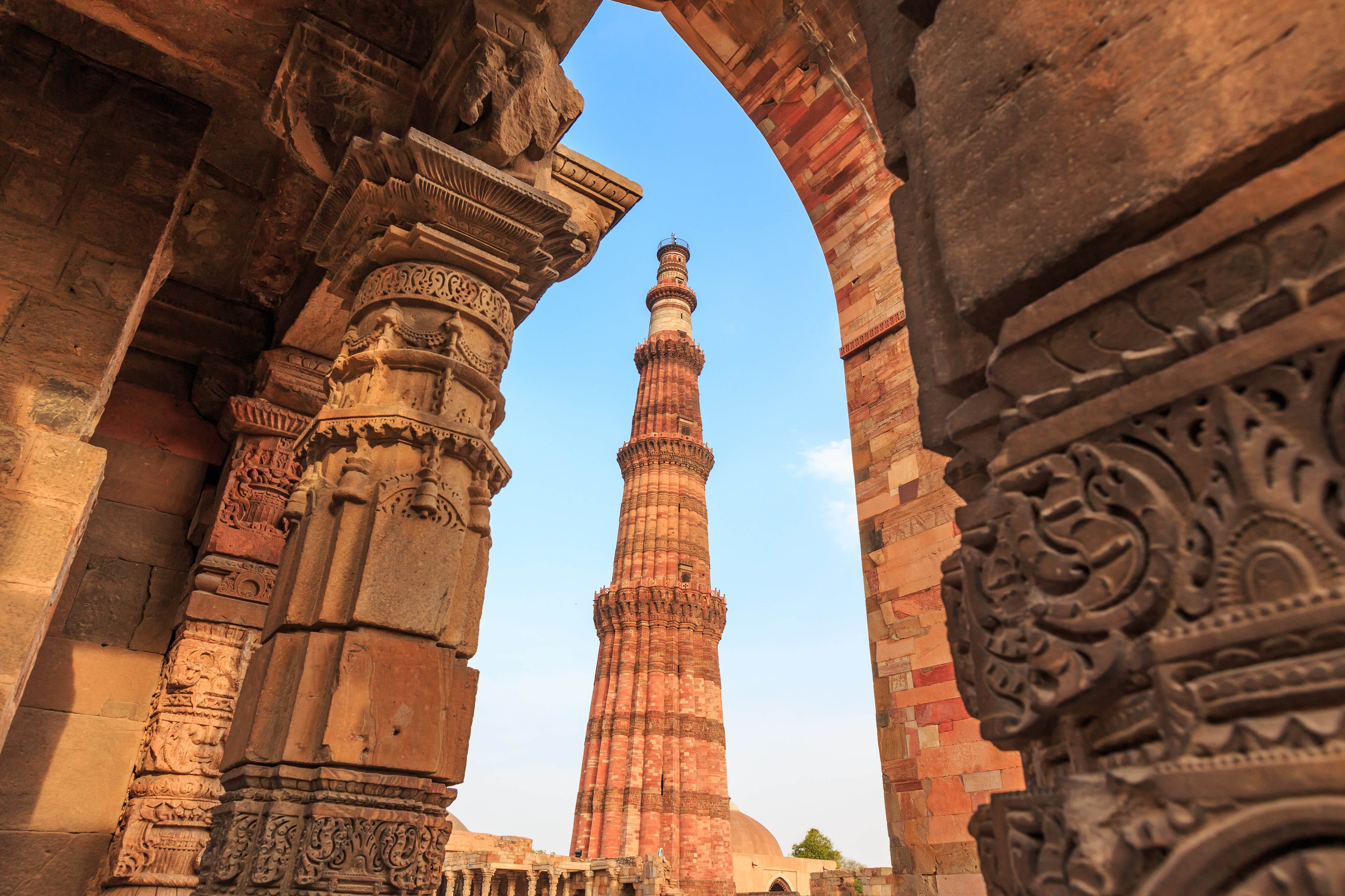 Qutub Minar in Delhi