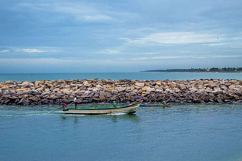 Nagapattinam coast, from where Buddhism sailed eastward