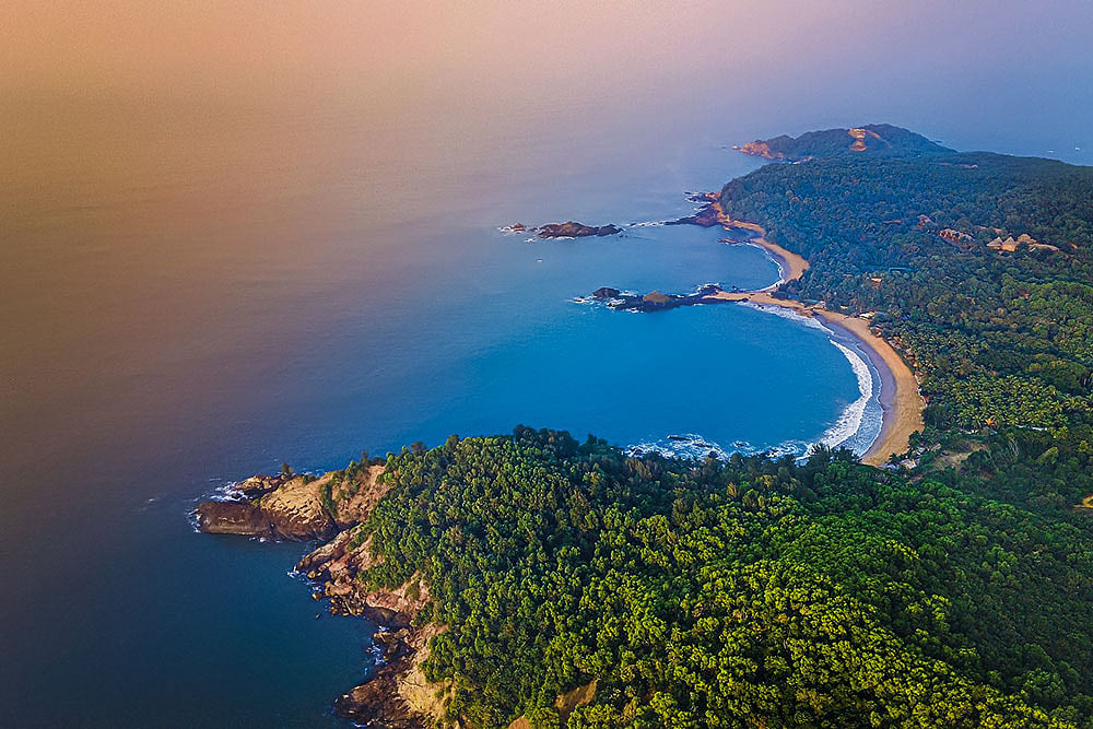 Soak in Gokarnas charms at Om Beach