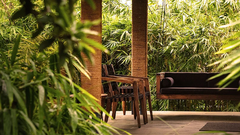 The swing on the porch became my favourite place to unwind