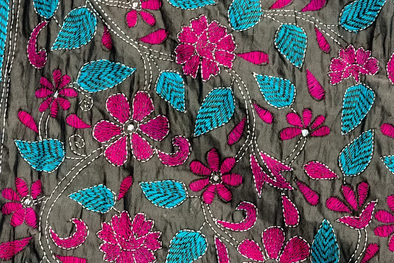 Kantha’s popularity today is its association with sustainability