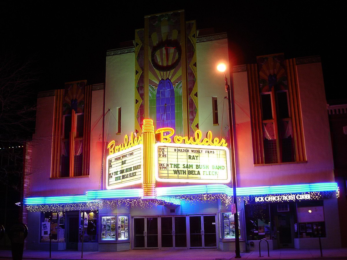 The Boulder Theatre in Downtown Boulder, Colorado