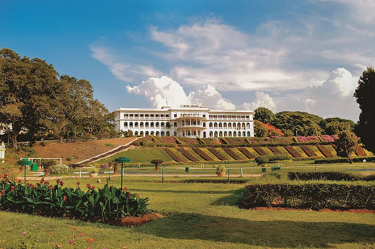 The hotel is known for its regal-era charm - Royal Orchid