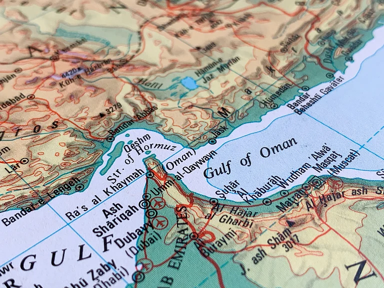 The Strait of Hormuz is a narrow yet strategically important shipping corridor connecting the Persian Gulf with global energy markets - Shutterstock