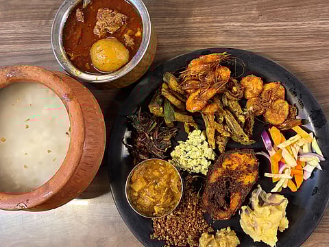 A refreshing platter of pakhala, Odisha’s beloved fermented rice dish