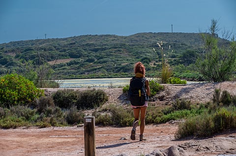 On the Camí de Cavalls in Menorca