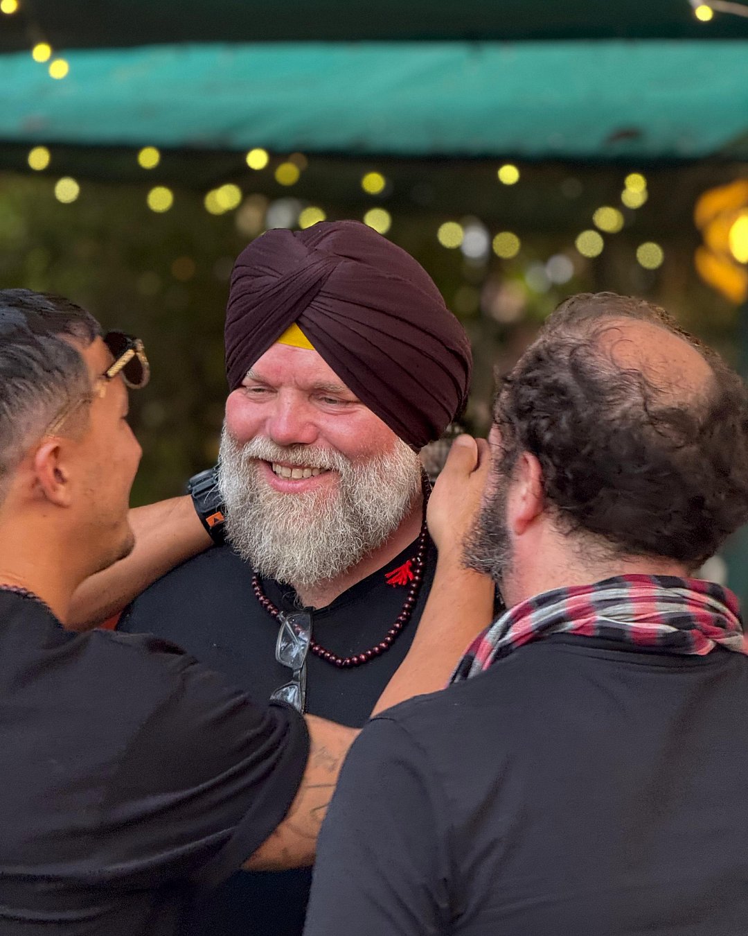 Guests enjoying warm local hospitality.