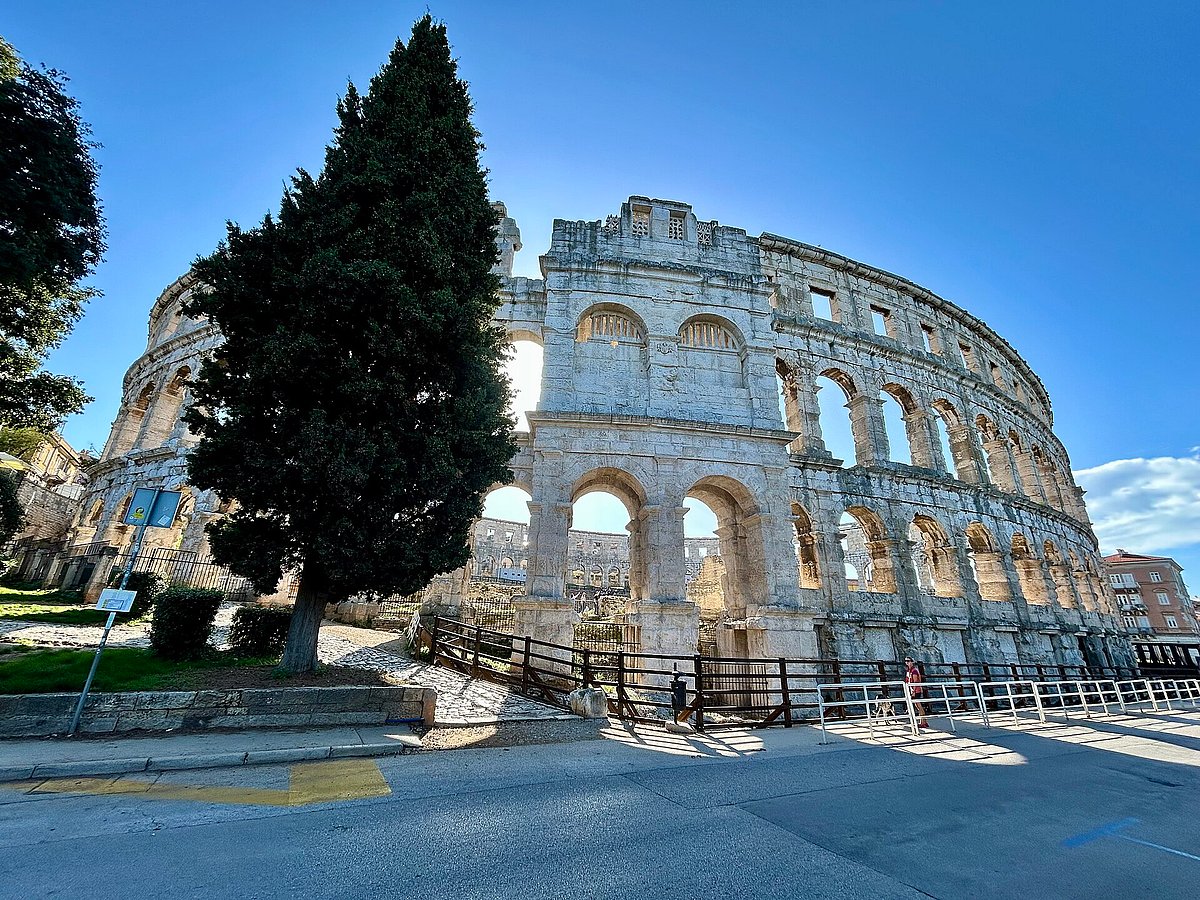 Roman amphitheatre in Pula