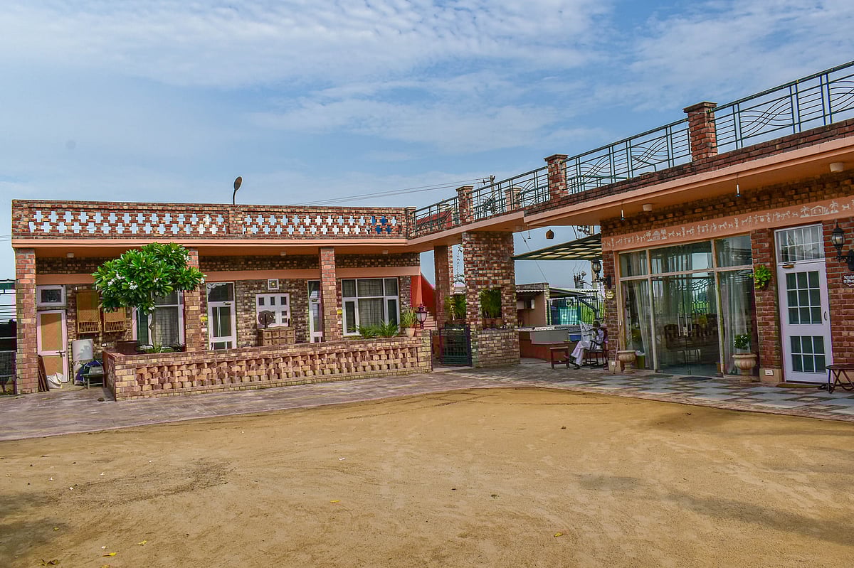 A calm and cosy village stay.