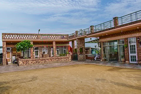 A calm and cosy village stay.