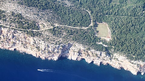 Cliffs in the Konavle Popovici area