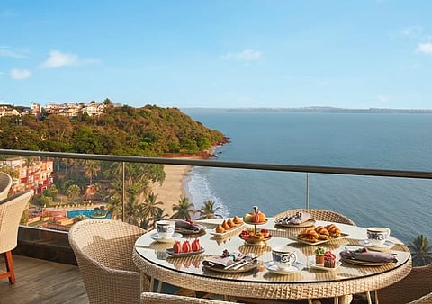 View from Taj Cidade De Goa Horizon