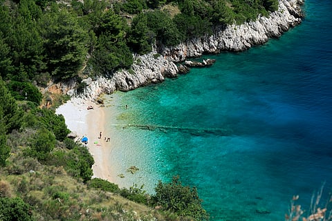 An aerial view of Murvica