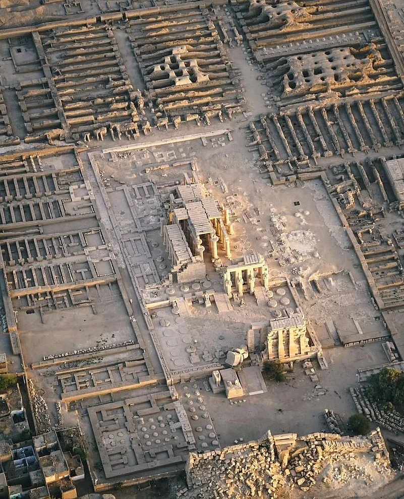 The Ramesseum on the West Bank of Luxor