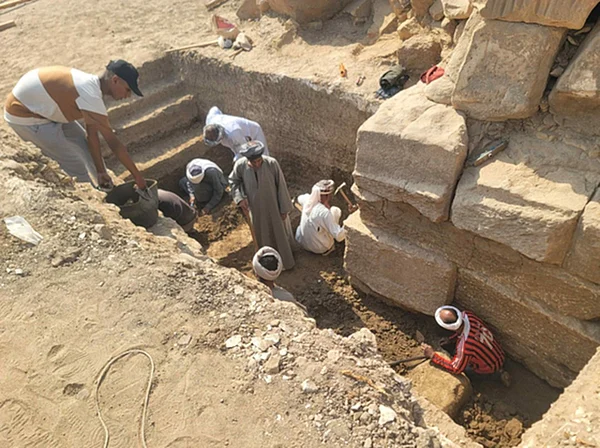 ancient_origins/Instagram : A research team uncovered a 3,300-year-old Ramses II cartouche in Luxor
