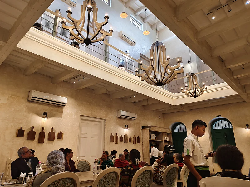 The cafe inside The Denmark Tavern