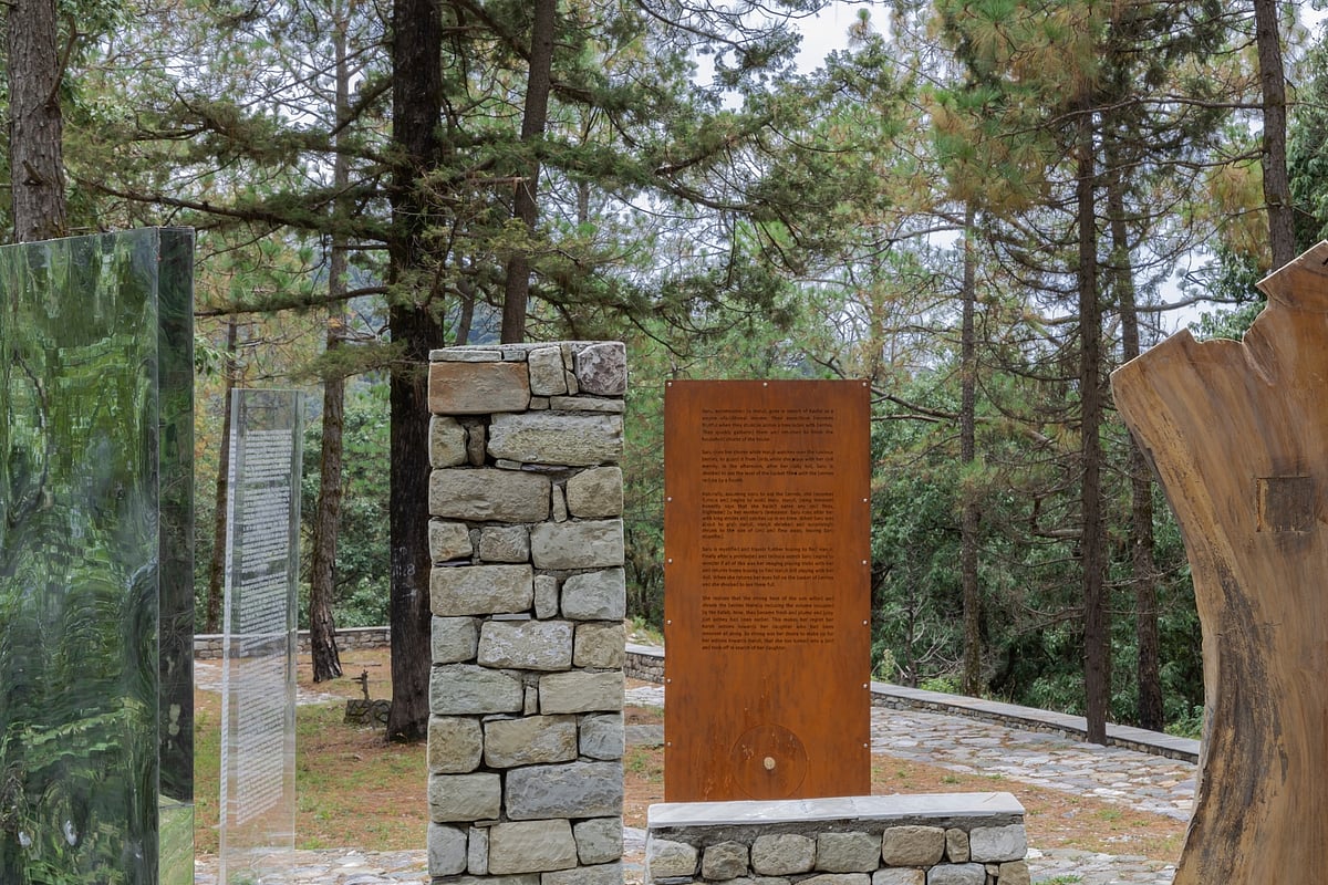The restored Pines Cemetery is now called Sensorium Park