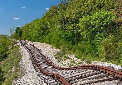 visitistria/Instagram : The “Drunk Railway” (Pijana pruga), Croatia