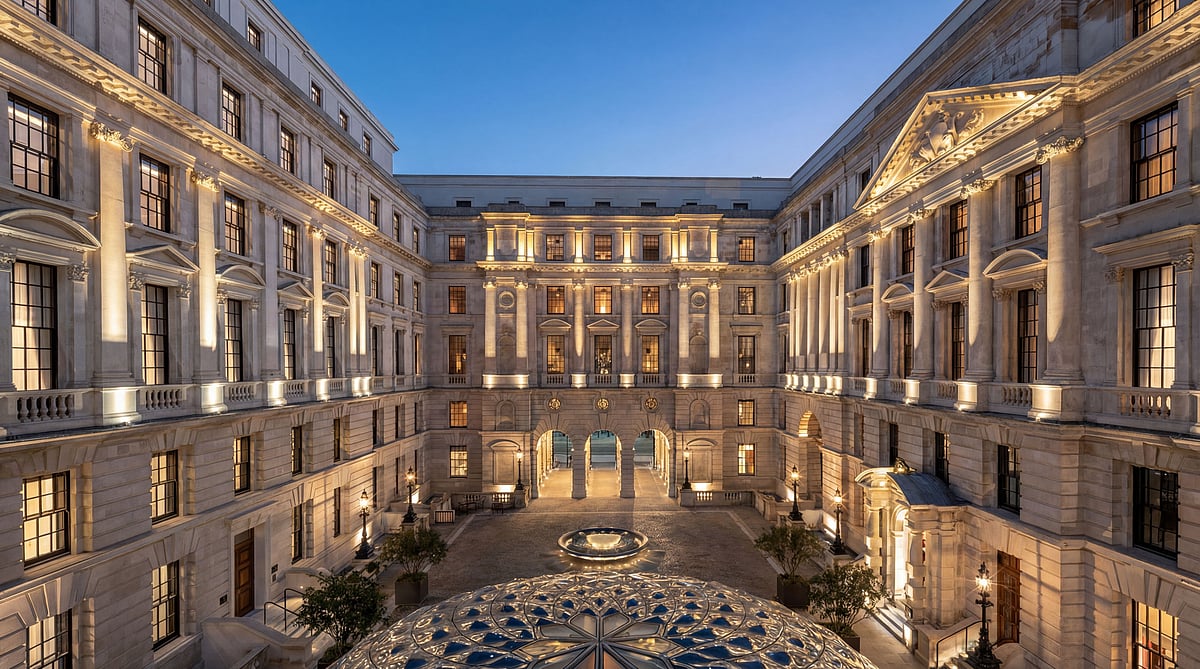 Every restored detail inside The OWO offers a glimpse into one of Londons most historically significant buildings