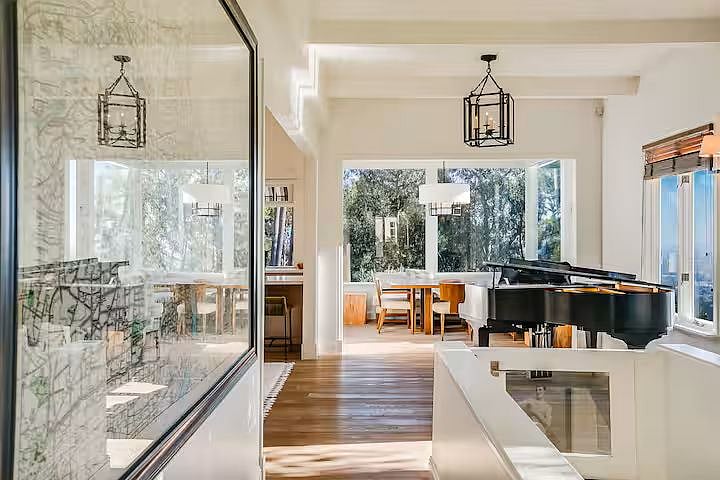 Interiors of the villa