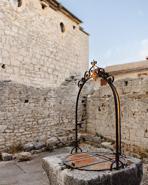 A stone house in Istria
