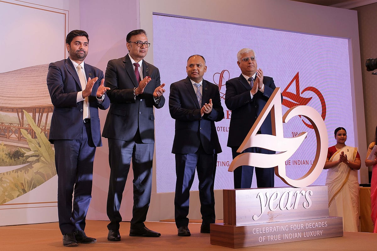 Photo credit: The Leela Palaces, Hotels and Resorts : The Leela Palaces, Hotels and Resorts celebrates four decades of True Indian Luxury