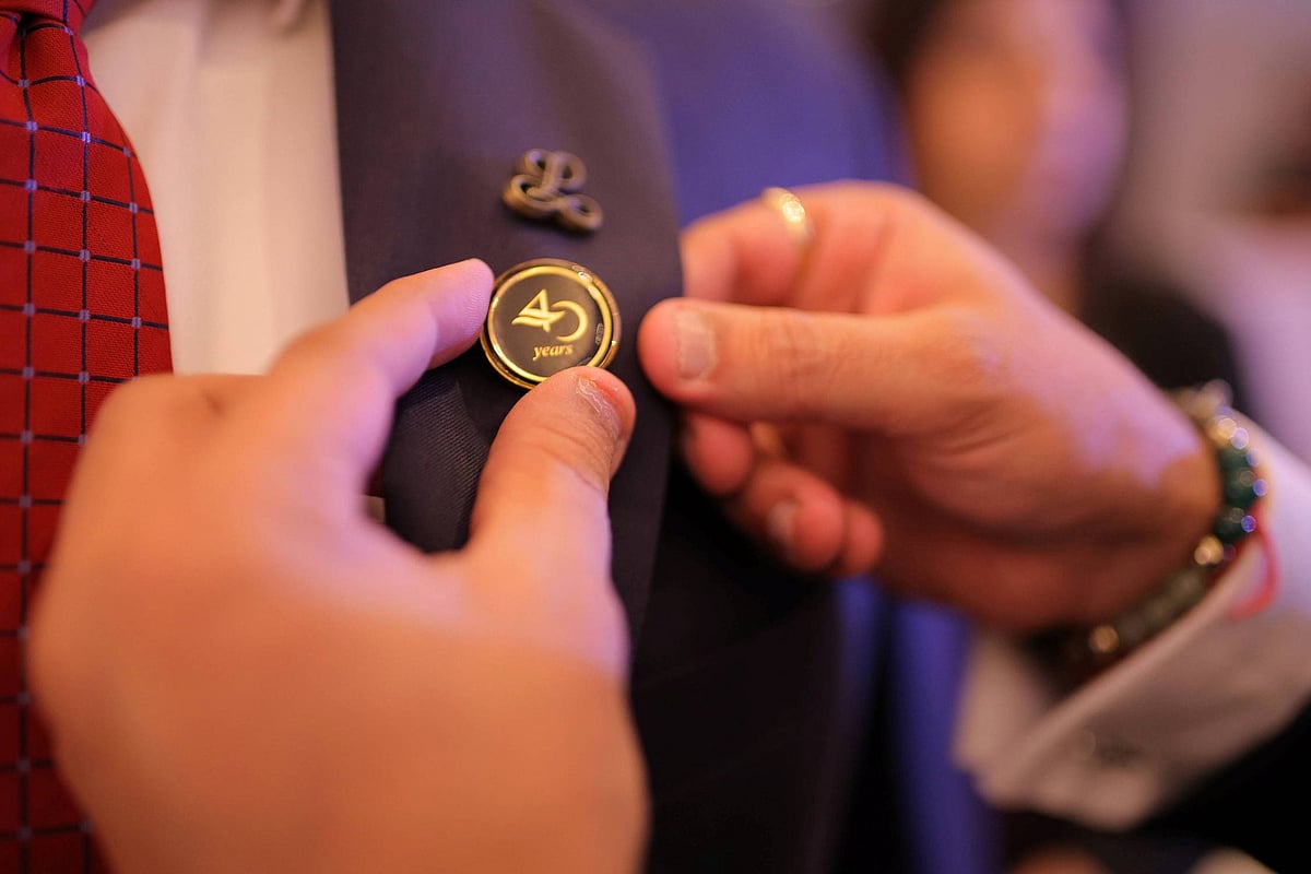 40 years Insignia, The Leela Palaces, Hotels and Resorts