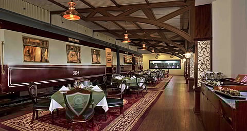 Frontier Mail restaurant