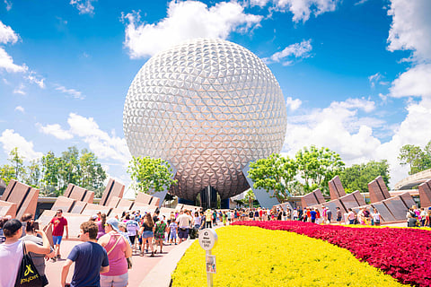 EPCOT entrance sphere at Walt Disney World, Orlando