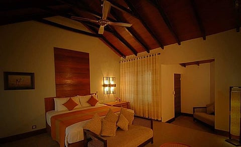 The resort offers spacious, well-appointed rooms