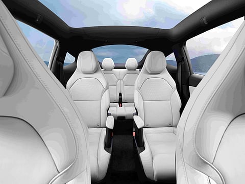 Tesla Model Y L is a three-row, six-seater electric SUV