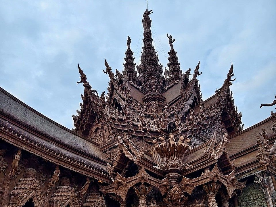 At The Sanctuary of Truth,  Pattaya, Thailand