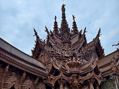 At The Sanctuary of Truth,  Pattaya, Thailand