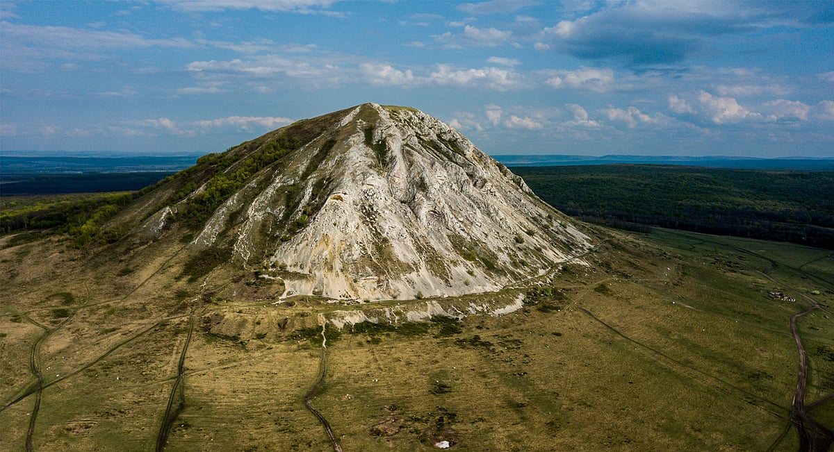 Toratau Geopark lies between the southern Ural Mountains and the East European Platform in Bashkortostan