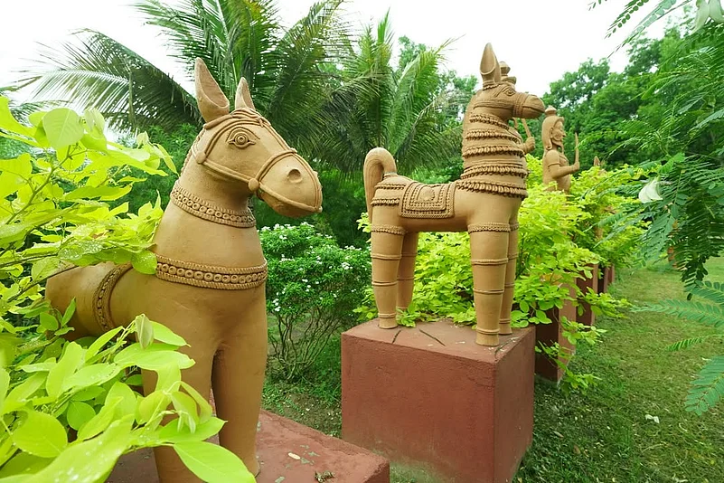 The centre preserves folk heritage in the landscape that shaped it
