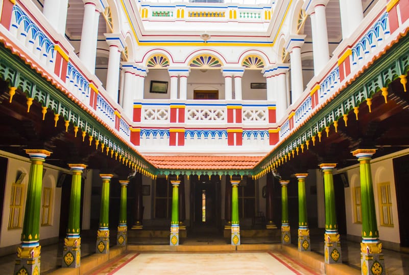 Inside a Chettinad mansion (representational)